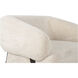 Devlin White Lounge Chair